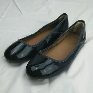 Ugh flats blue women's size 8